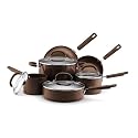 Earth Pan II by Farberware 10-Piece Cookware Set, Espresso