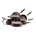 Earth Pan II by Farberware 10-Piece Cookware Set, Espresso