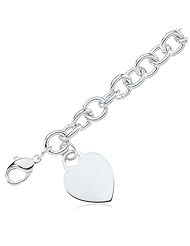 Heart Bracelet in Silver