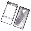 HTC Touch Diamond CDMA XV6950 Verizon Snap-on Protector Hard Case Transparent Cover Smoke Grey