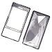 HTC Touch Diamond CDMA XV6950 Verizon Snap-on Protector Hard Case Transparent Cover Smoke Grey