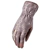 Ethel Snakeskin Women's Glove, Taupe, Medium