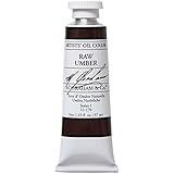 M. Graham Artist Oil Paint Raw Umber 1.25oz/37ml Tube
