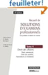 Recueil de solutions d'examens profes...