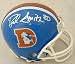 Rod Smith Autographed Denver Broncos Mini Helmet