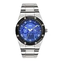Storm Tempa Blue Mens Watch with Blue Dial and Stainless Steel Bracelet