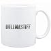 Mug White " Bullmastiff " Dogs