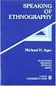 Speaking of Ethnography (Qualitative Research Methods)