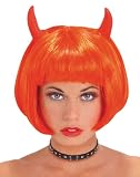 Costumes For All Occasions MR179015 Wig Devil Red With Horns