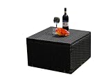 Beistelltisch / Hocker aus Polyrattan