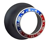 倍率 5.0倍 アルミ製 アイルーペ (キズミ) ブラック 単眼拡大鏡 チェーン用穴あり