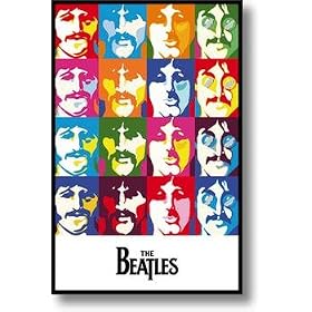 BEATLES sea of colours Affiche (Poster) 61x91,5 cm
