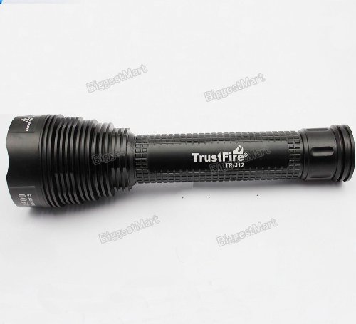  Hot High Power 4500 lumen TrustFire TR-J12 5 Cree XM-L T6 Led Flashlight Torch 
