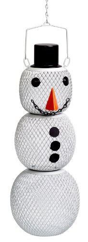 Snowman Holiday Metal Wild Sunflower Seeds
