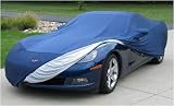 Black 2006 Corvette Satin Stretch Fit Indoor Car Cover