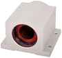 Pacific Bearing PBC-75 Compensated-Style Closed-Single Linear Plain Bearing Pillow Block 1 1/4 Inch Diameter, 4.00 x 3.625 Long