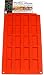 Cool Cook 20 Brick Brickette Shape Silicone Mould Cake / Flexible Biscuit Tin for Chocolates, Sweets, Mini Cakes, & Brownies home baking
