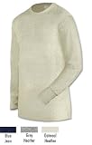 Duofold Oringinals Men's Long Sleeve Crew 410A M in Oatmeal Heather