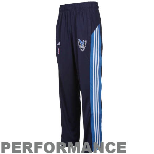 adidas Dallas Mavericks Navy Blue On-Court Performance Warm-Up Pants (X-Large)