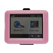 iShoppingdeals - Light Pink Silicone Skin Case Cover for Garmin Nuvi 200 205 250 3.5in LCD Screen