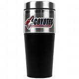 Phoenix Coyotes NHL 16Oz Travel Tumbler With Black Sleeve