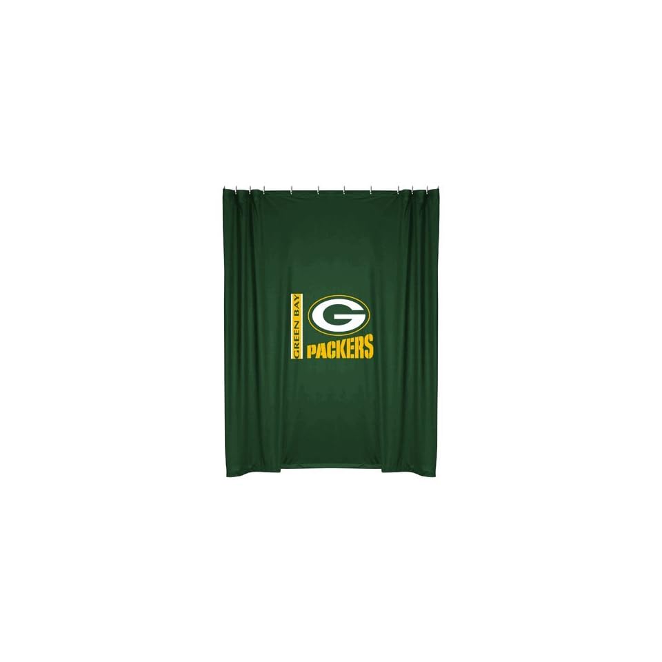 Green Bay Packers Bedding Green Bay Packers Shower Curtain On
