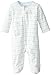 Little Me Baby-Boys Newborn Giraffe Footie, Light Blue Stripe, 3 Months