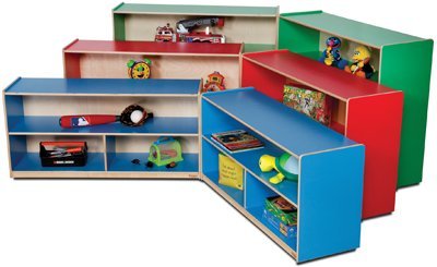 Wood Designs WD13130RD 30 in. H Strawberry Red Folding Versatile Storage Unit