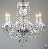 Authentic All Crystal Chandelier!