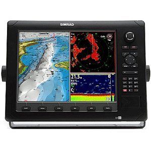 Simrad NSE12 12-Inch Color LCD Multifunction Display with Pre-Loaded US Charts, GPS Antenna, Echosounder, Radar Kits