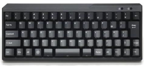 FILCO Majestouch MINILA JP配列カナなし 赤軸 新開発ダブル親指Fnキー配列 コンパクトメカニカルキーボード 6キーロールオーバー USB ハブ1ポート付き ブラック FFKB68MRL/NB