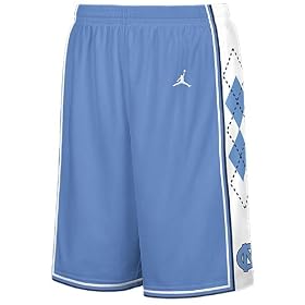 North Carolina Tarheels Columbia Blue NCAA Screen Printed Replica Basketball Shorts By Nike Team Sp