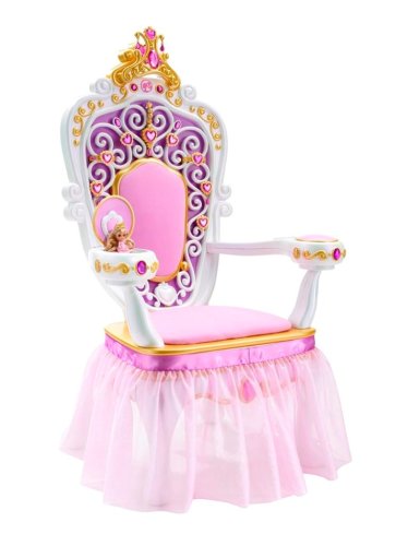 Childrens Toyshop  Toys : Barbie My Size Throne