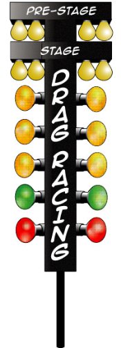 Drag Racing Christmas Tree Decal 8
