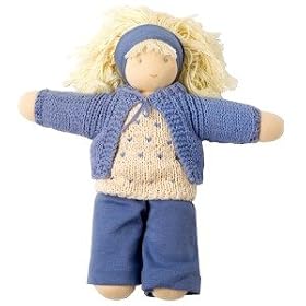 Click here to buy Fair Trade Waldorf Doll Vera by Peppa.
