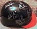1998 Atlanta Braves autographed mini helmet (Chipper Jones, Greg Maddux, John Smoltz)