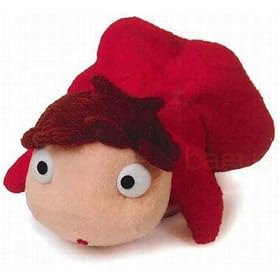 Sun arrow - Peluche Ponyo sur la falaise Ghibli
