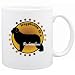 New  Happiness Is Newfoundland  Mug Dog