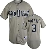 Khalil Greene San Diego Padres Road Khaki Authentic MLB Jersey