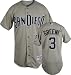 Khalil Greene Majestic MLB Road Khaki Authentic San Diego Padres Jersey - 40 (Medium)