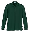 Men's Long Sleeve Pique Polo Shirt