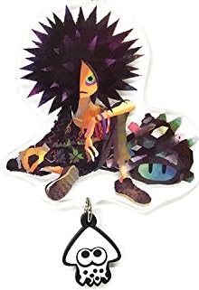 スプラトゥーン ダウニー イカす ラバーつき アクリルキーホルダー