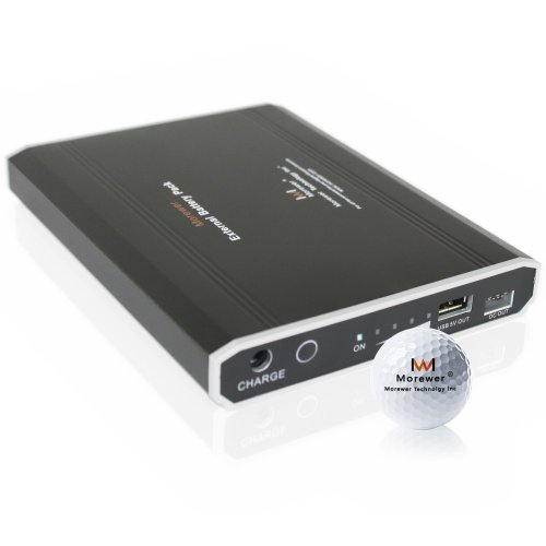 Morewer (TM) Morewer Portable External Battery Pack for 19V 3.42A Gateway 3000 4000 6000 6500 ML3000 MX3000 Solo Series Laptops and Charger for Apple iPad, iPad2; iPhone 4S 4G 3GS 3G 2G (AT&T / Verizon); iPod Touch (1G 2G 3G 4G); iPod Nano; iPod Class