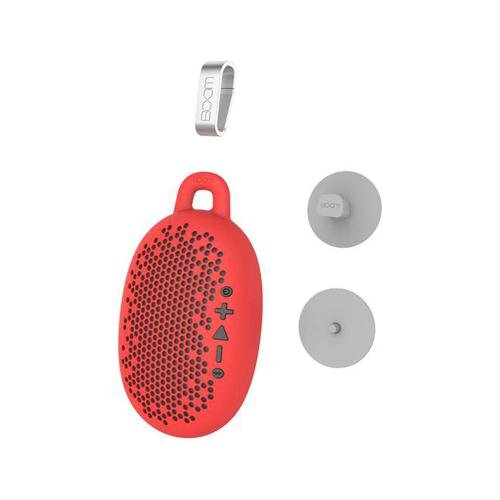 BOOM Urchin Ready 4 Anything Bluetooth Speaker (Red)