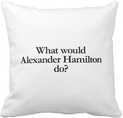 What Would Alexander Hamilton Do Pillow Case