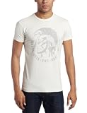 Diesel Men's T-Nyne-RS T-Shirt, Ivory, Small
