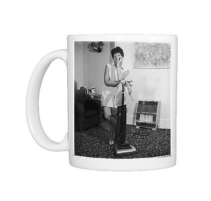 Photo Mugs of 1960S Lady a Vacuum from Mary Evans