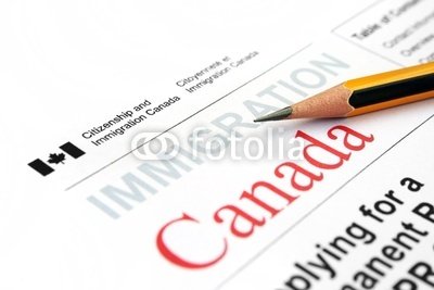 Wallmonkeys Peel and Stick Wall Decals – Immigration Form Canada – 60″W X 40″H Removable Graphic