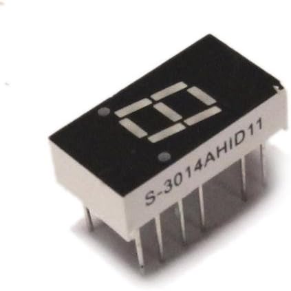 Redman CB Ham Radio Red single digit Frequency counter display