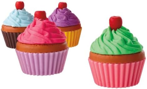 Cupcake Eraser, Package of 36